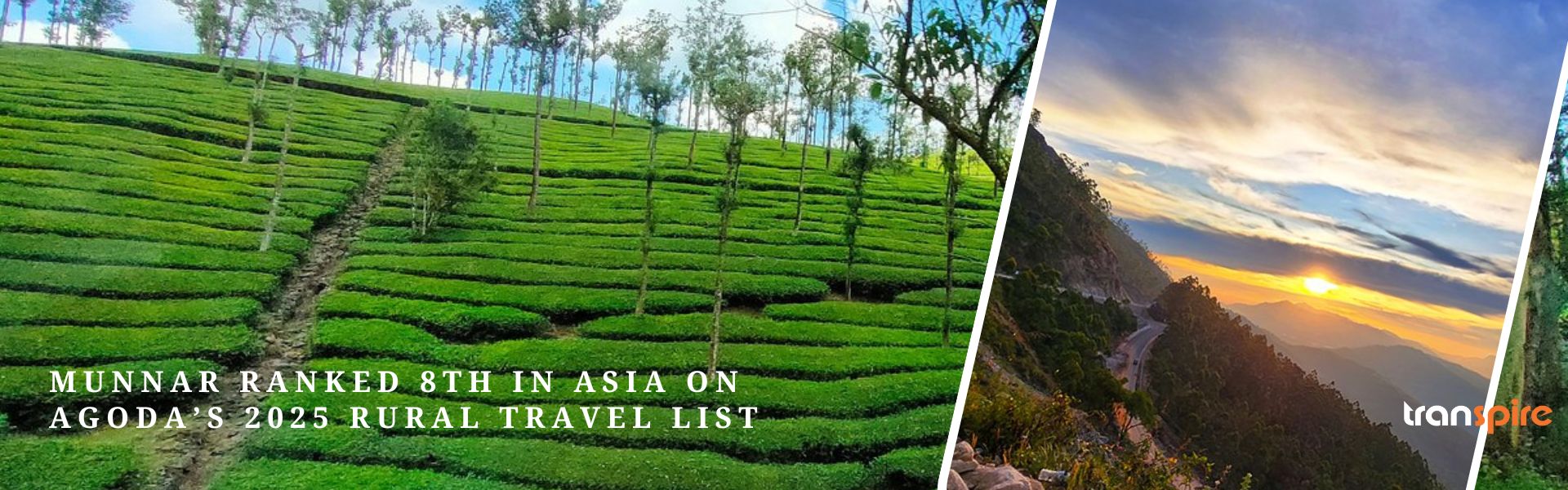 Munnar Ranked 8th In Asia On Agoda’s 2025 Rural Travel List