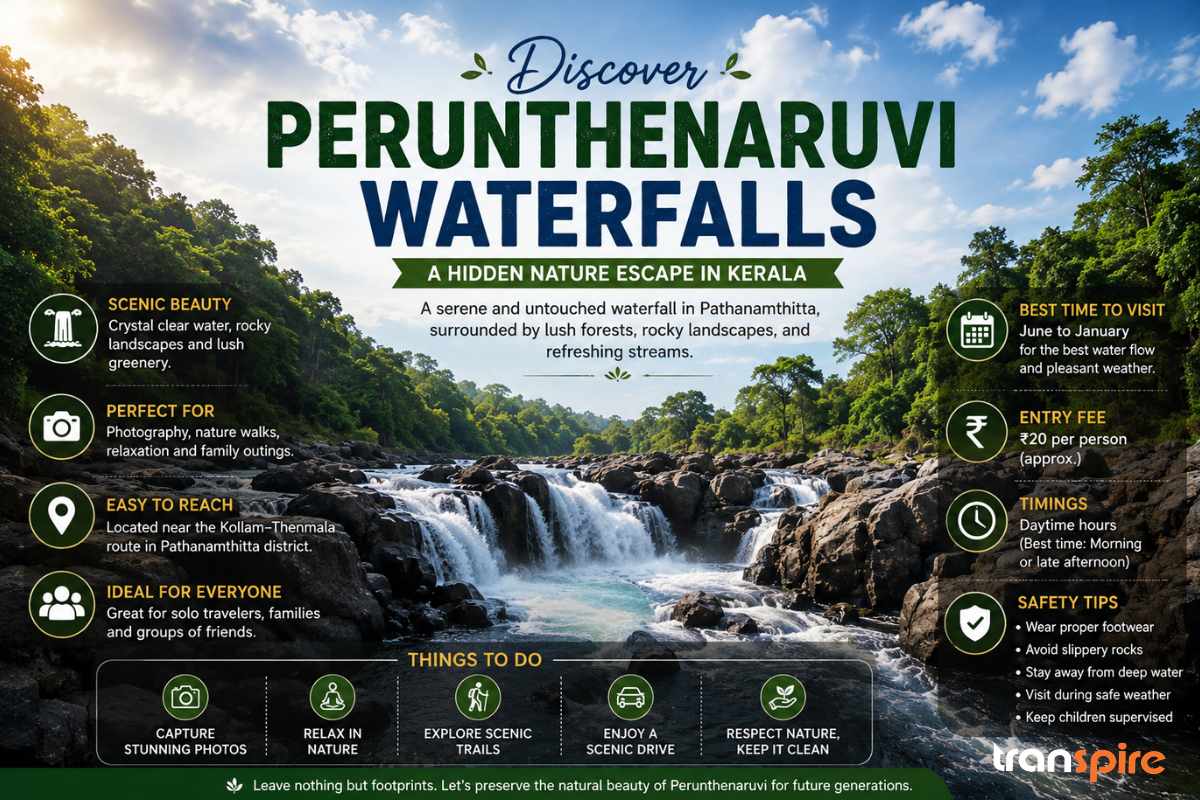 Perunthenaruvi Waterfalls