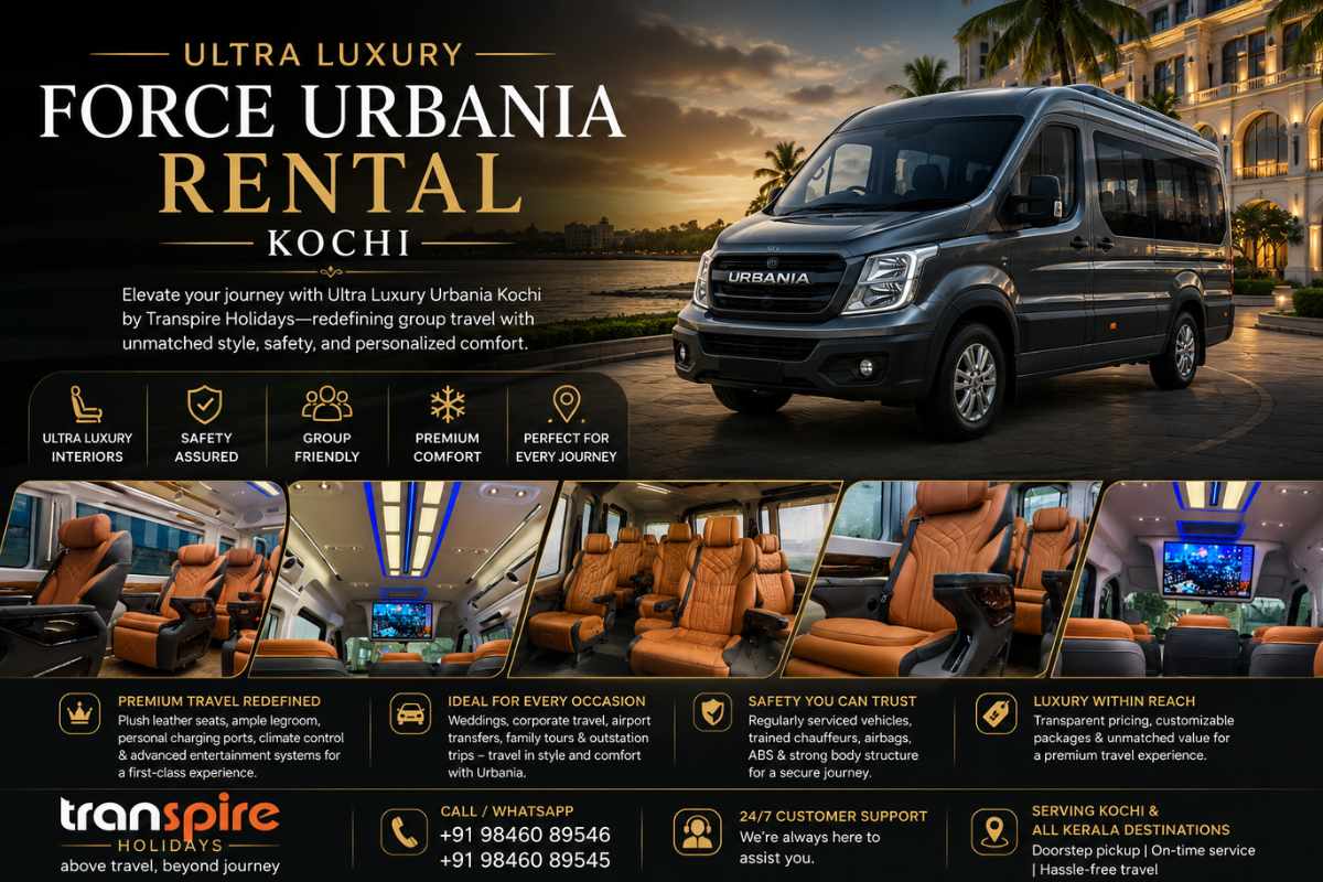 Ultra Luxury Force Urbania Rental Kochi
