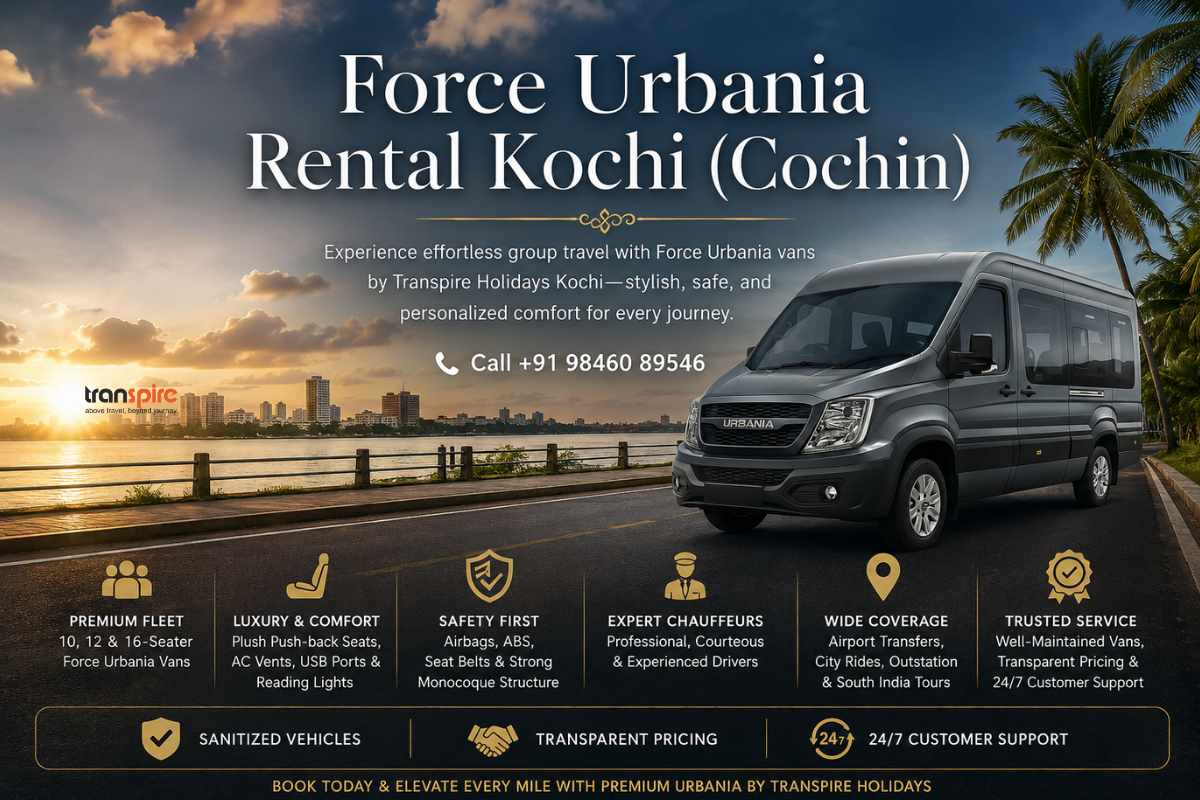 Force Urbania Rental Kochi (Cochin)
