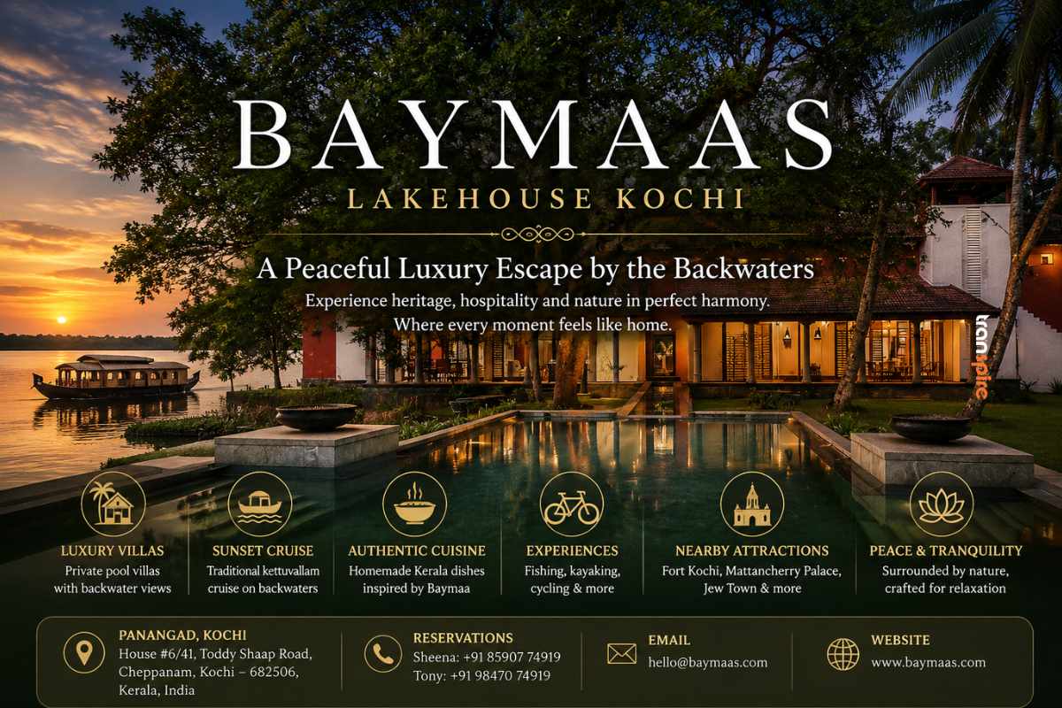 Baymaas Lakehouse Kochi