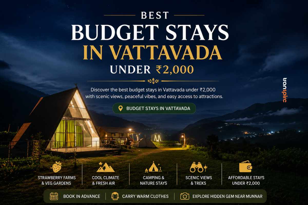 Best Budget Stays in Vattavada Under ₹2,000