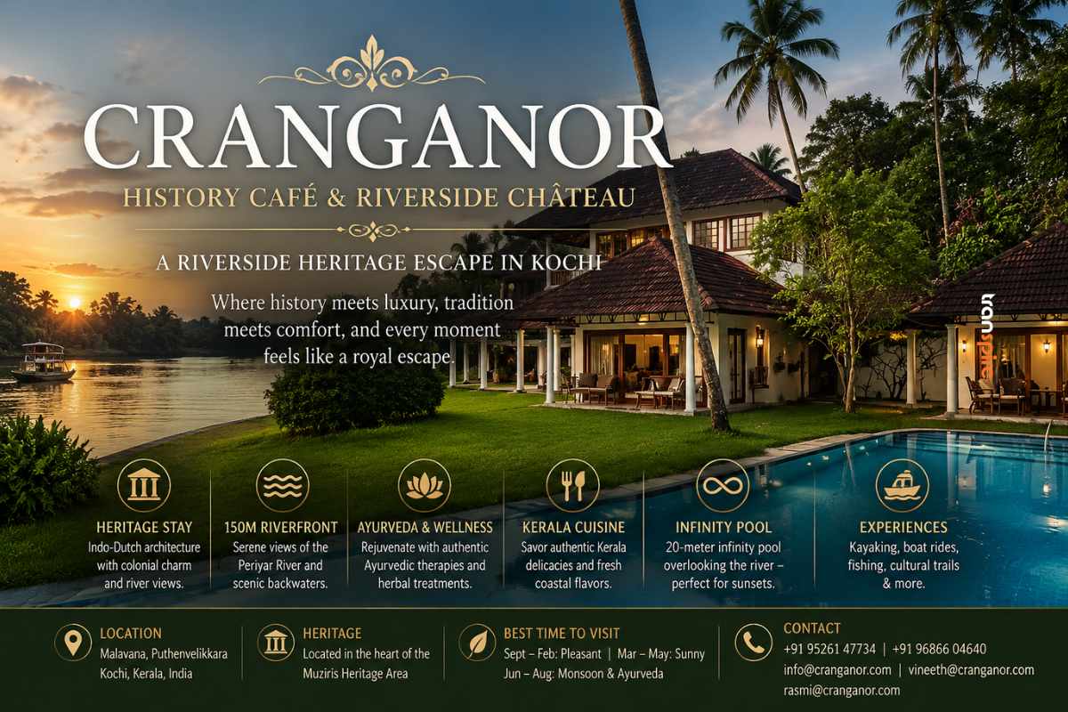 Cranganor History Café & Riverside Château