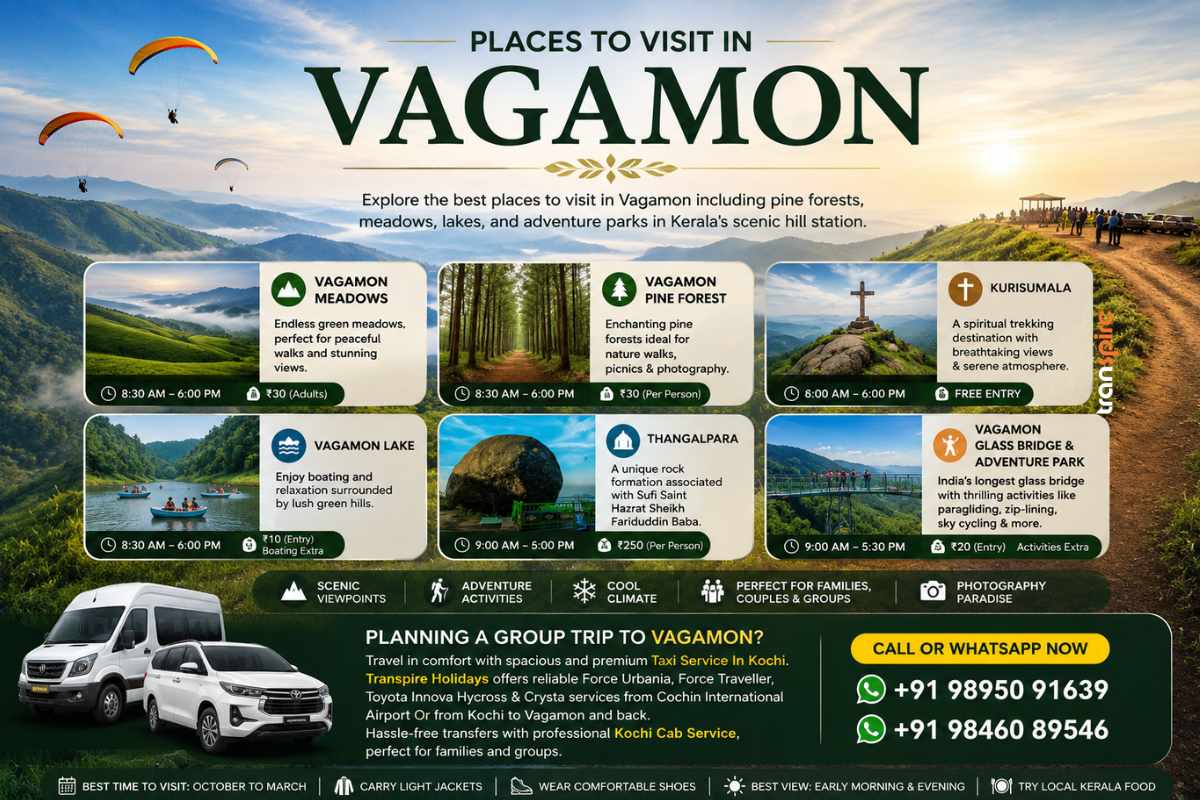 Places To Visit In Vagamon