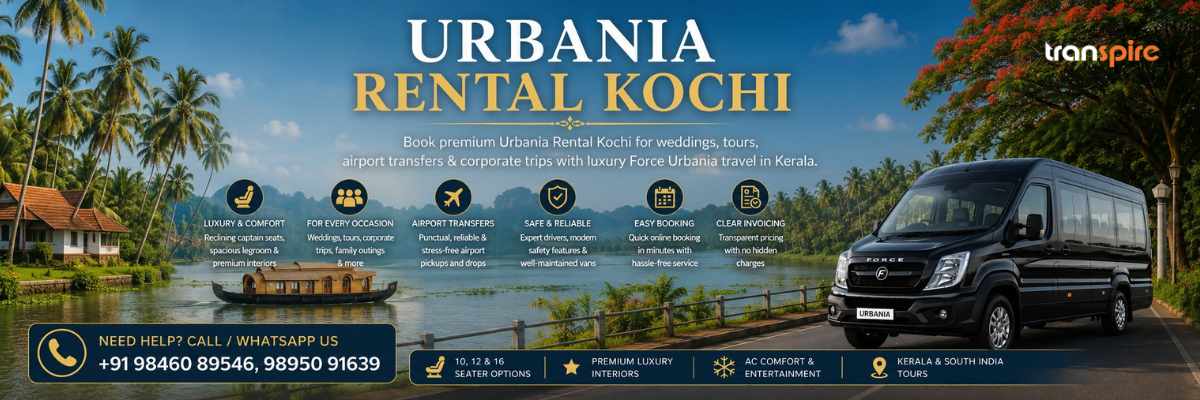 Force Urbania Rental Kochi (1) Force Urbania Rental Kochi