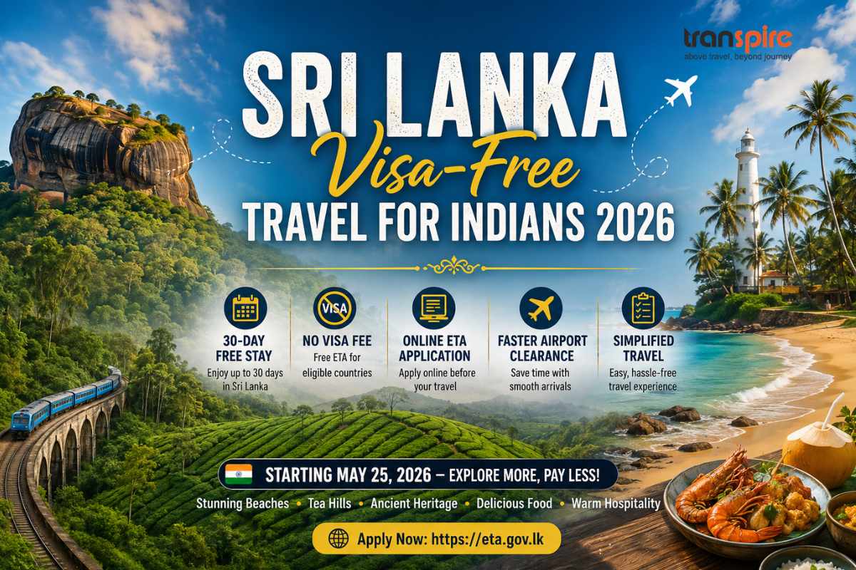 Sri Lanka Visa-Free Travel for Indians 2026