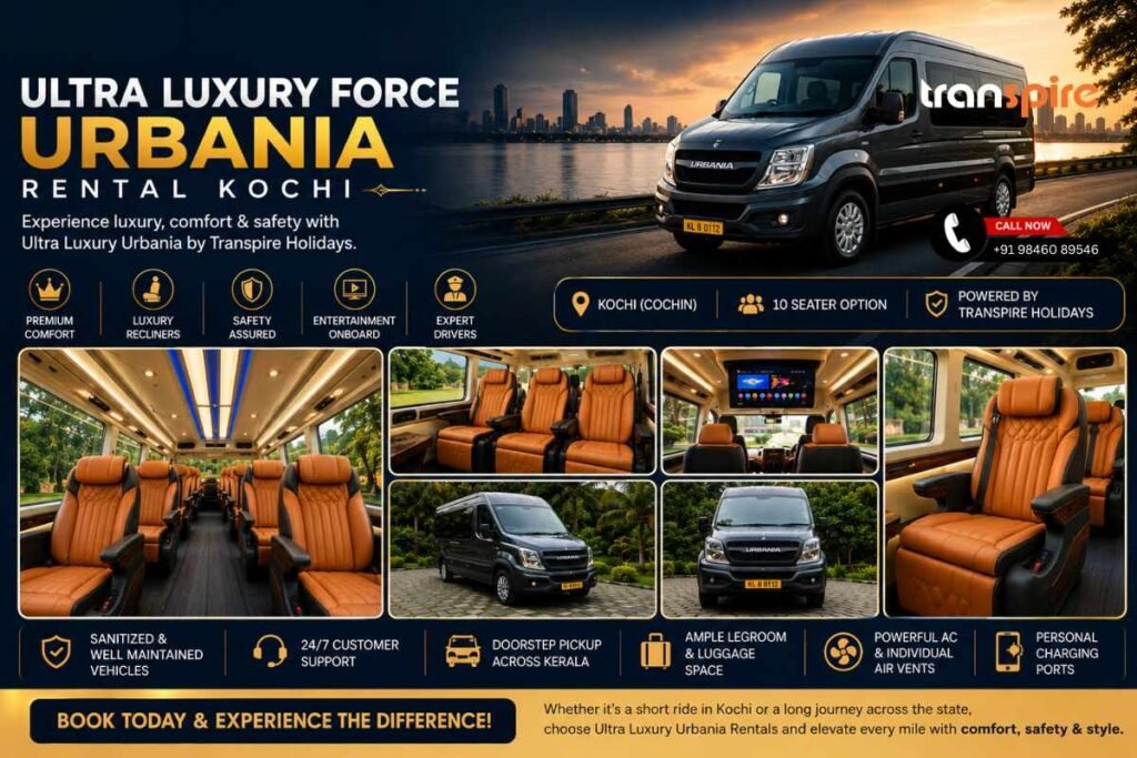 Ultra Luxury Force Urbania Rental Kochi