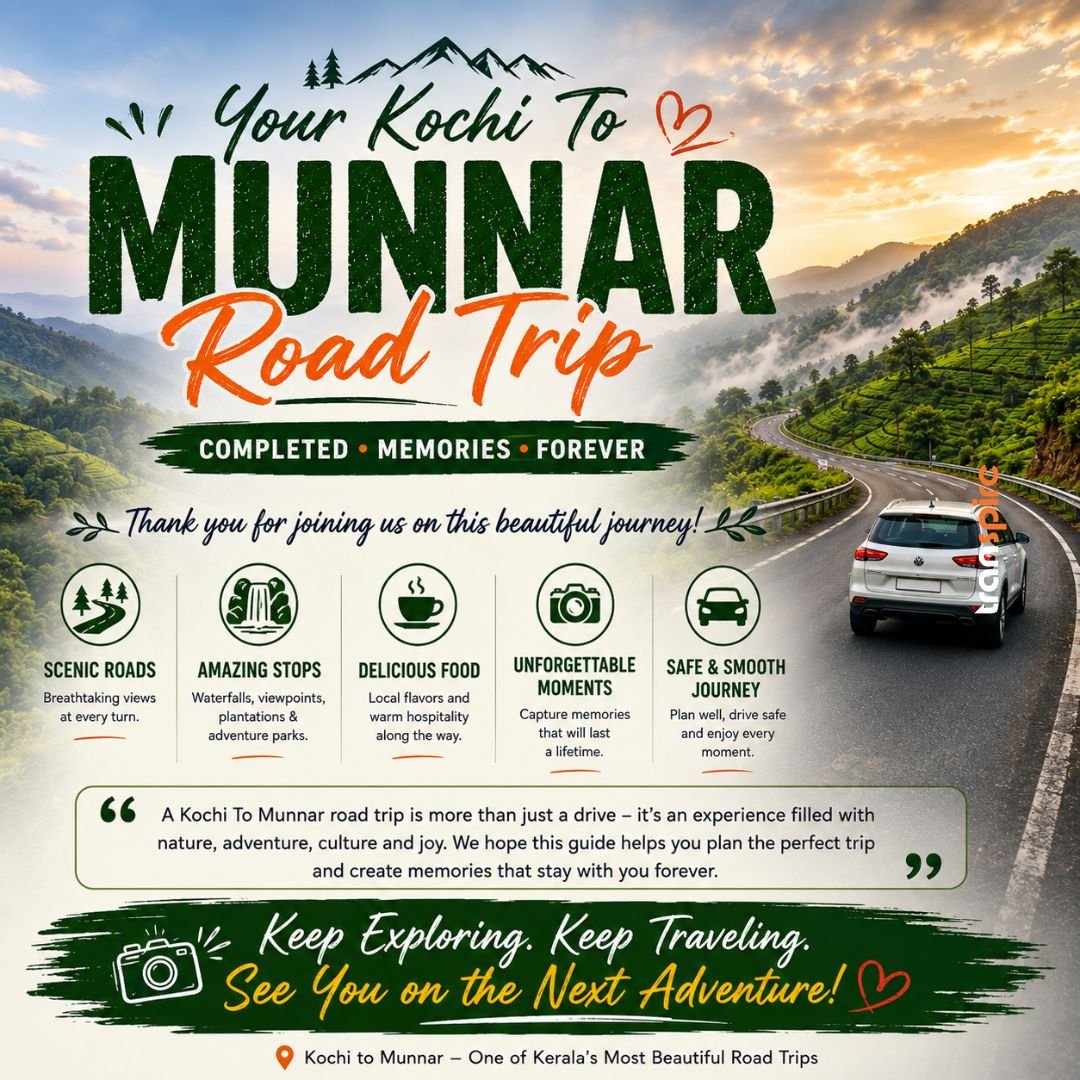 Kochi To Munnar Road Trip 6