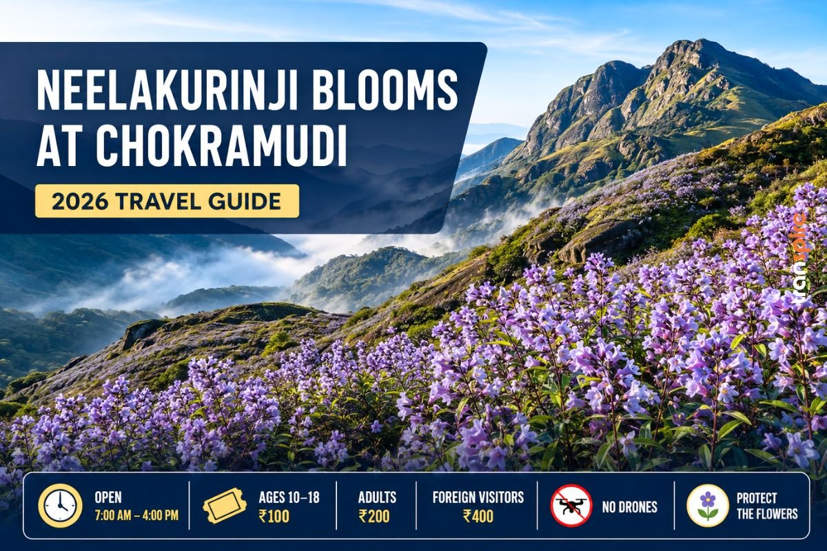 Neelakurinji Blooms at Chokramudi
