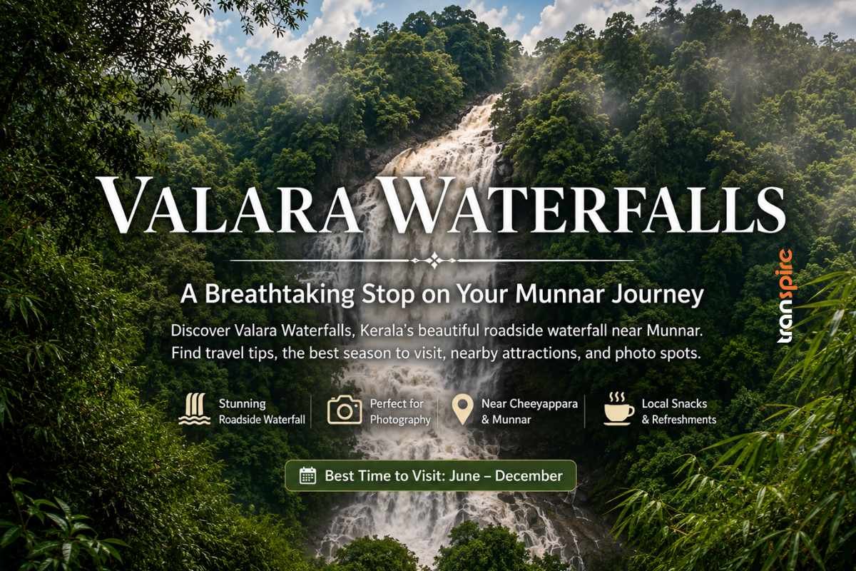 Valara Waterfalls: A Breathtaking Stop on Your Munnar Journey