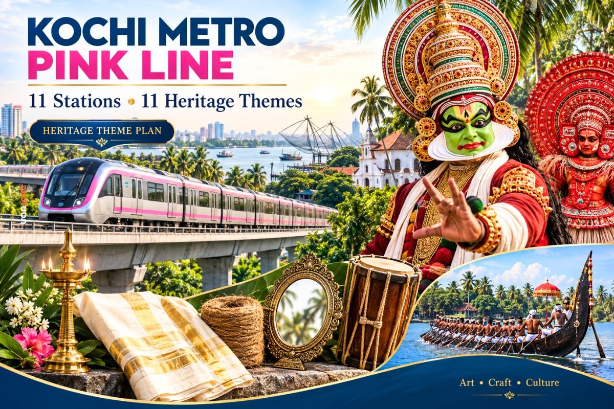 Kochi Metro Pink Line: Discover 11 Stunning Heritage Themes